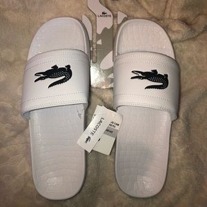 LACOSTE SLIDES|🦋 Men’s size 9